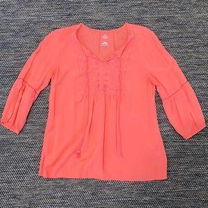 Coral top